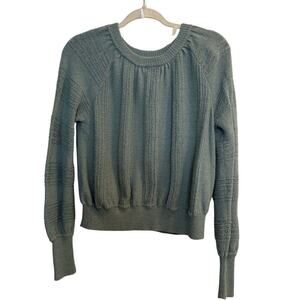 Meadow Rue by Anthropologie Size XS Extra Small Sea Green Sweater